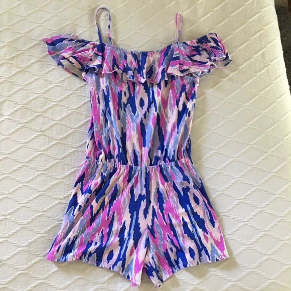 🚫Sold Lilly Pulitzer Klea Romper One Too Many XS - Picture 2 of 7